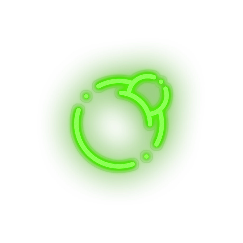 green 238_red_coin_coin_crypto_crypto_currency led neon factory