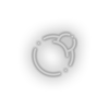 Load image into Gallery viewer, white 238_red_coin_coin_crypto_crypto_currency led neon factory