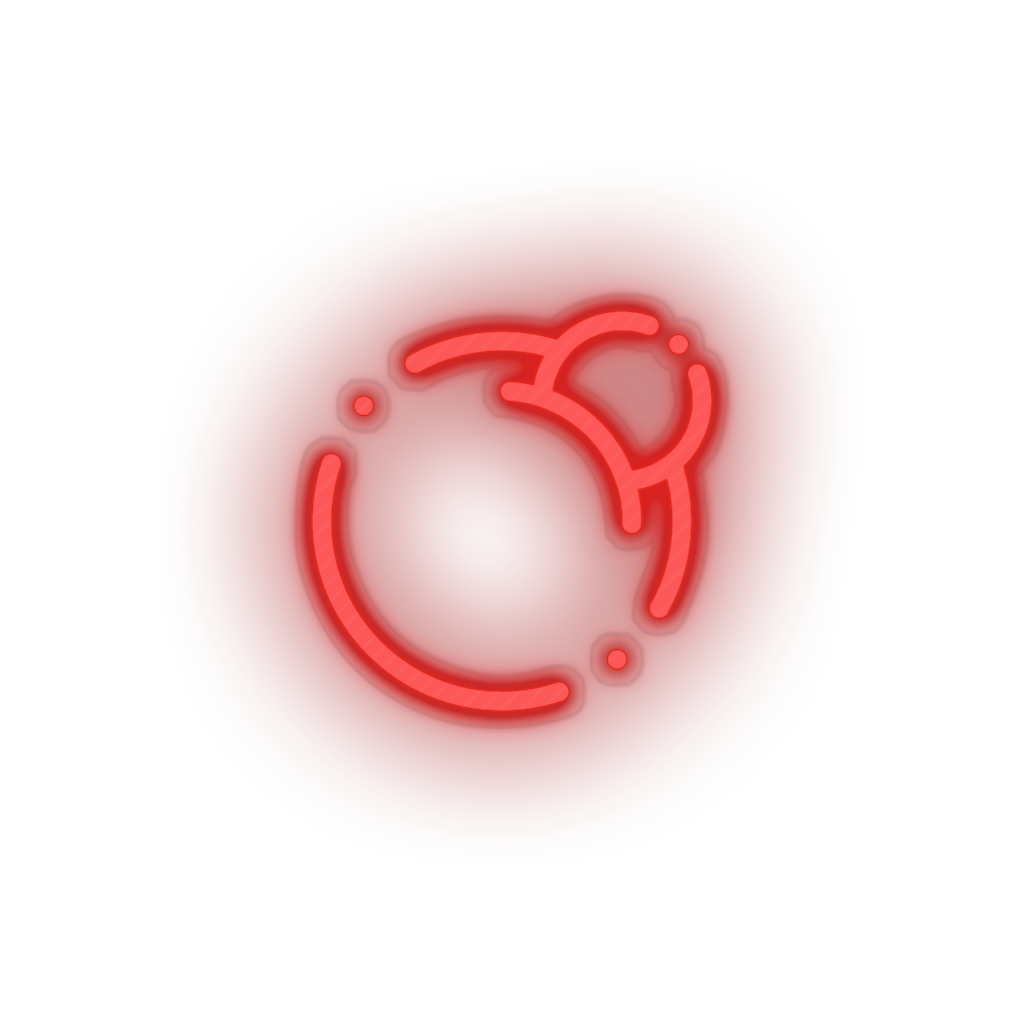 red 238_red_coin_coin_crypto_crypto_currency led neon factory
