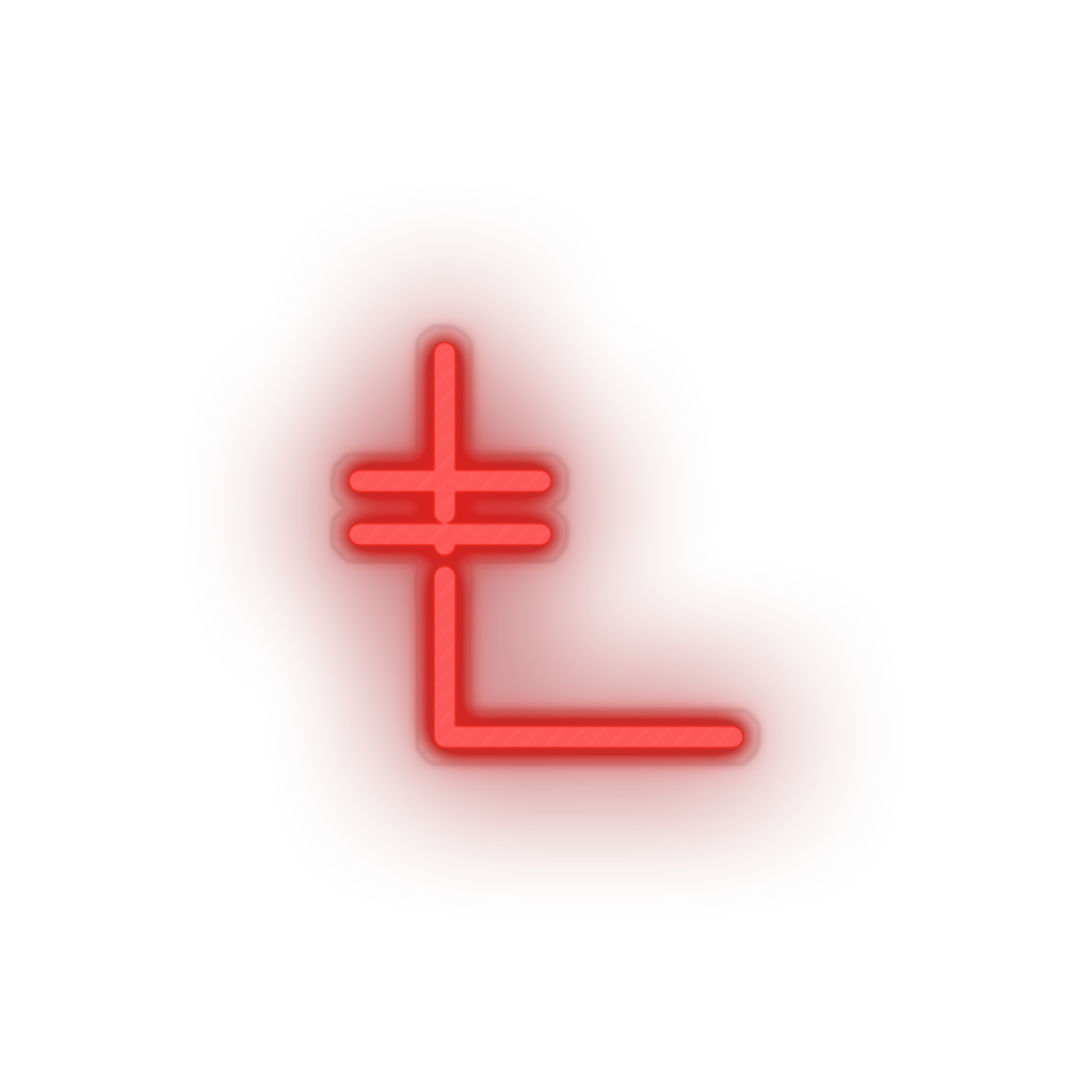 red 240_leo_coin_coin_crypto_crypto_currency led neon factory