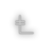 white 240_leo_coin_coin_crypto_crypto_currency led neon factory
