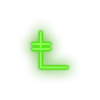 Load image into Gallery viewer, green 240_leo_coin_coin_crypto_crypto_currency led neon factory