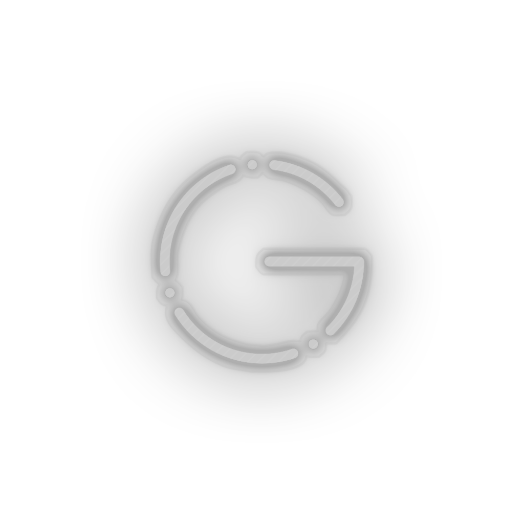 white 248_gulden_coin_crypto_crypto_currency led neon factory