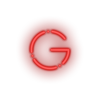 red 248_gulden_coin_crypto_crypto_currency led neon factory