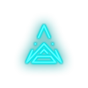 ice_blue 251_ark_coin_crypto_crypto_currency led neon factory