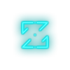 ice_blue 252_z_coin_coin_crypto_crypto_currency led neon factory