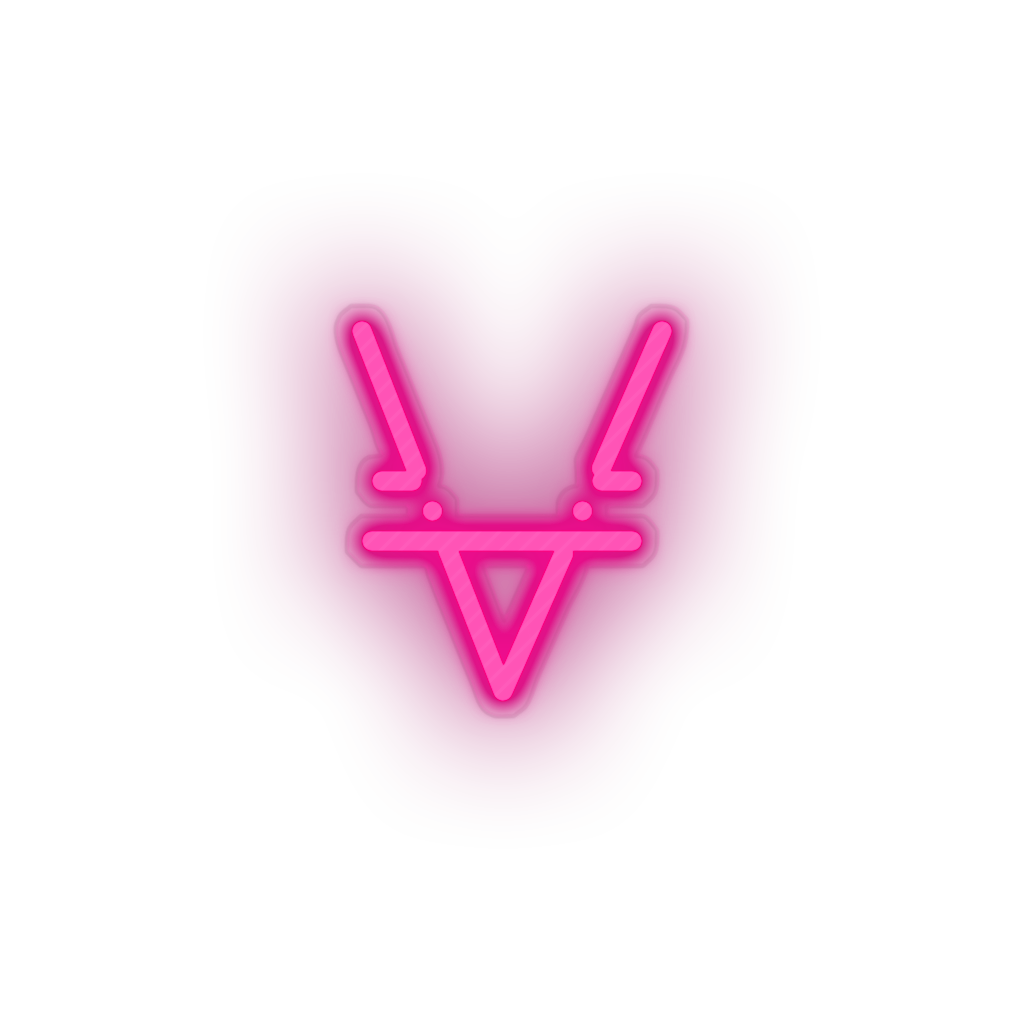 pink 274_via_coin_coin_crypto_crypto_currency led neon factory