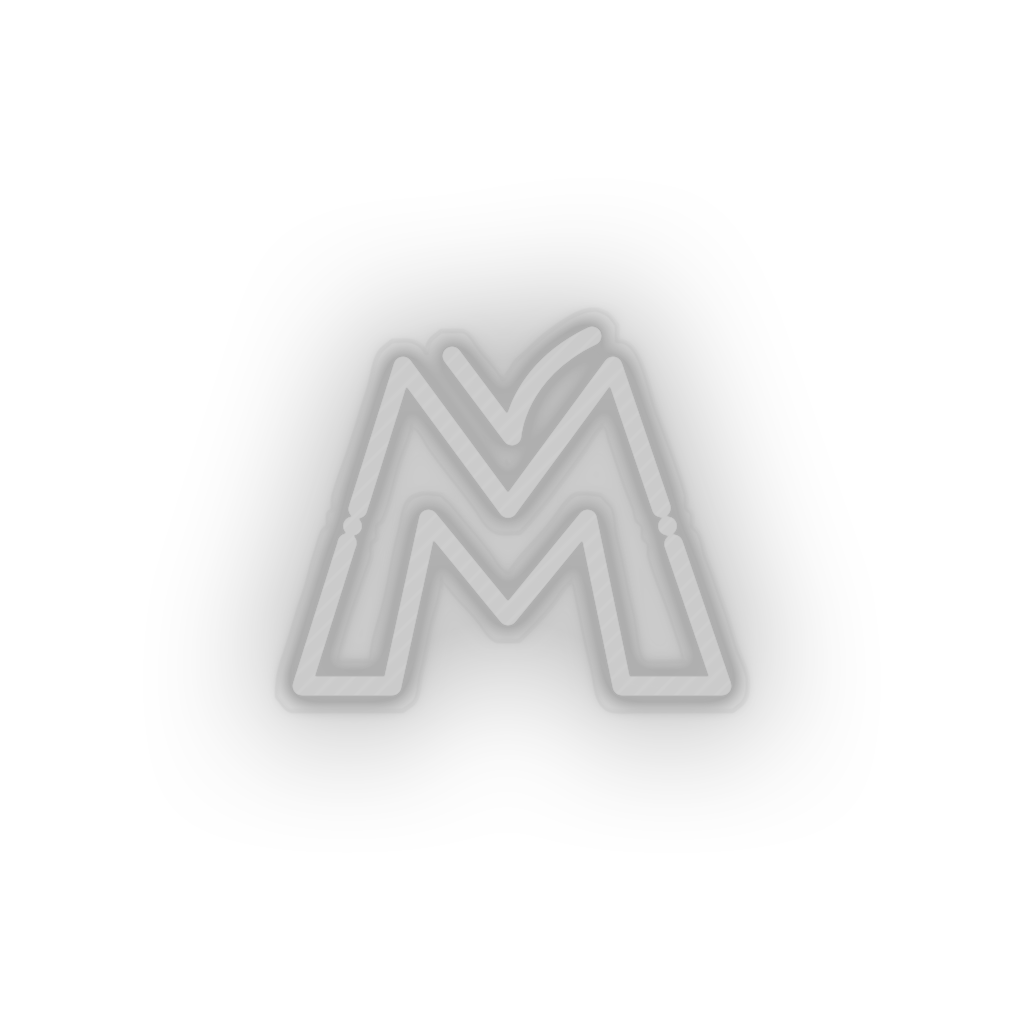 white 285_monetary_unit_coin_crypto_crypto_currency led neon factory