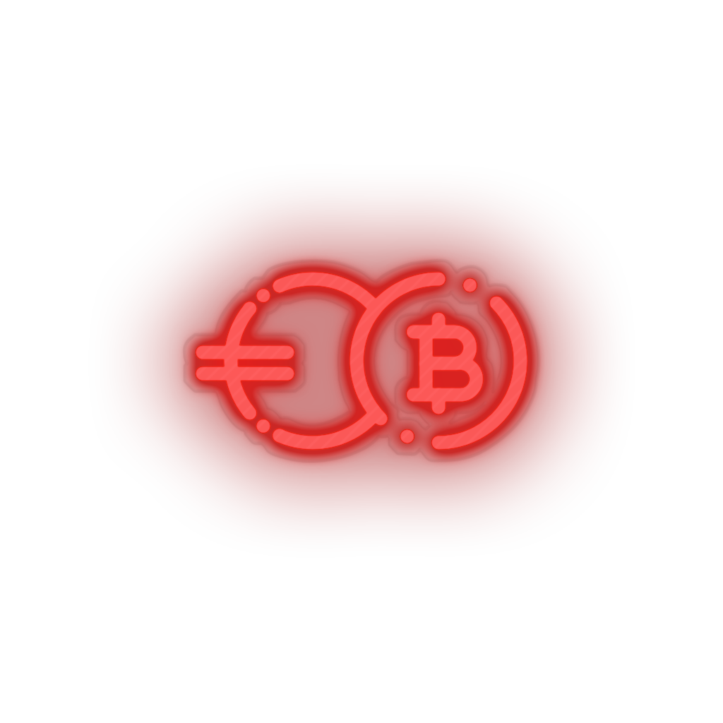 Eb3 Coin Neon Sign - Crypto Currency Led Neon Decor