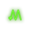 Load image into Gallery viewer, green 289_mona_coin_coin_crypto_crypto_currency led neon factory