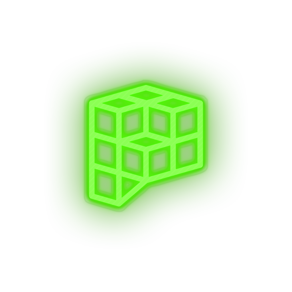 green 290_peer_plays_coin_crypto_crypto_currency led neon factory