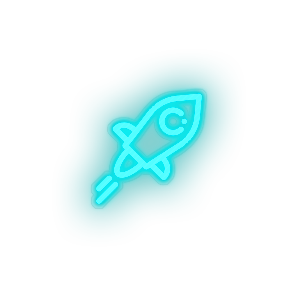 ice_blue 296_lumens_coin_crypto_currency_line led neon factory