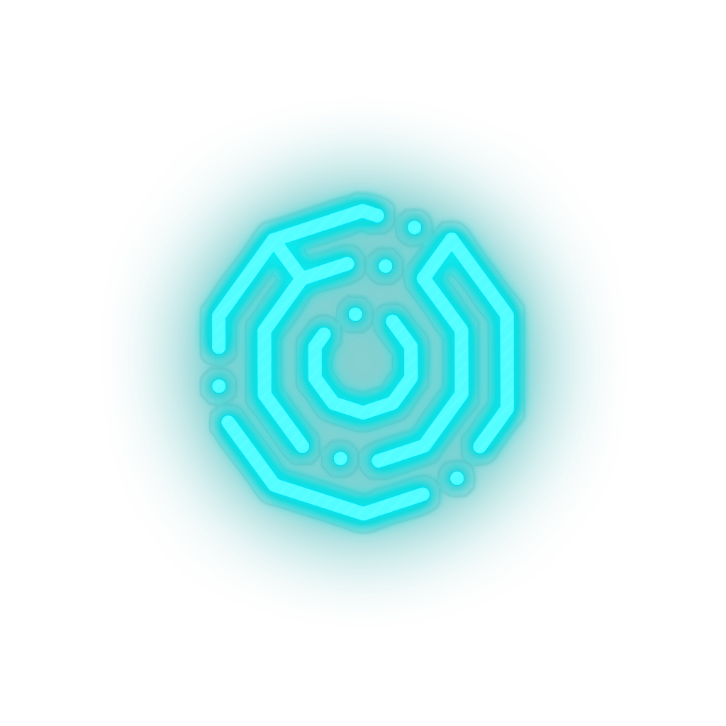 ice_blue 302_komodo_coin_crypto_crypto_currency led neon factory