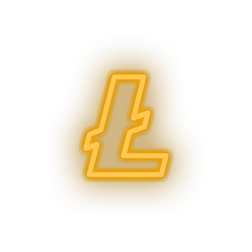 warm_white 319_coin_cryptocurrency_lite_coin_money led neon factory
