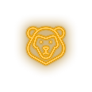 Lion Animal carnivore cartoon fauna leo lion zoo Neon led factory