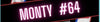 Custom Neon: MONTY #64 (RGB)