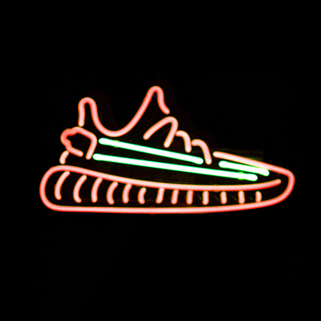 yeezy neon sing led