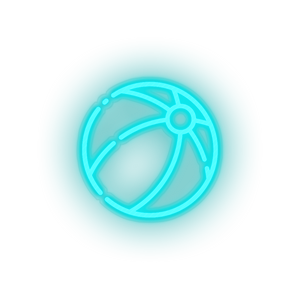 beach ball Beach beach ball holiday summer toys vacation volleyball Neon led factory