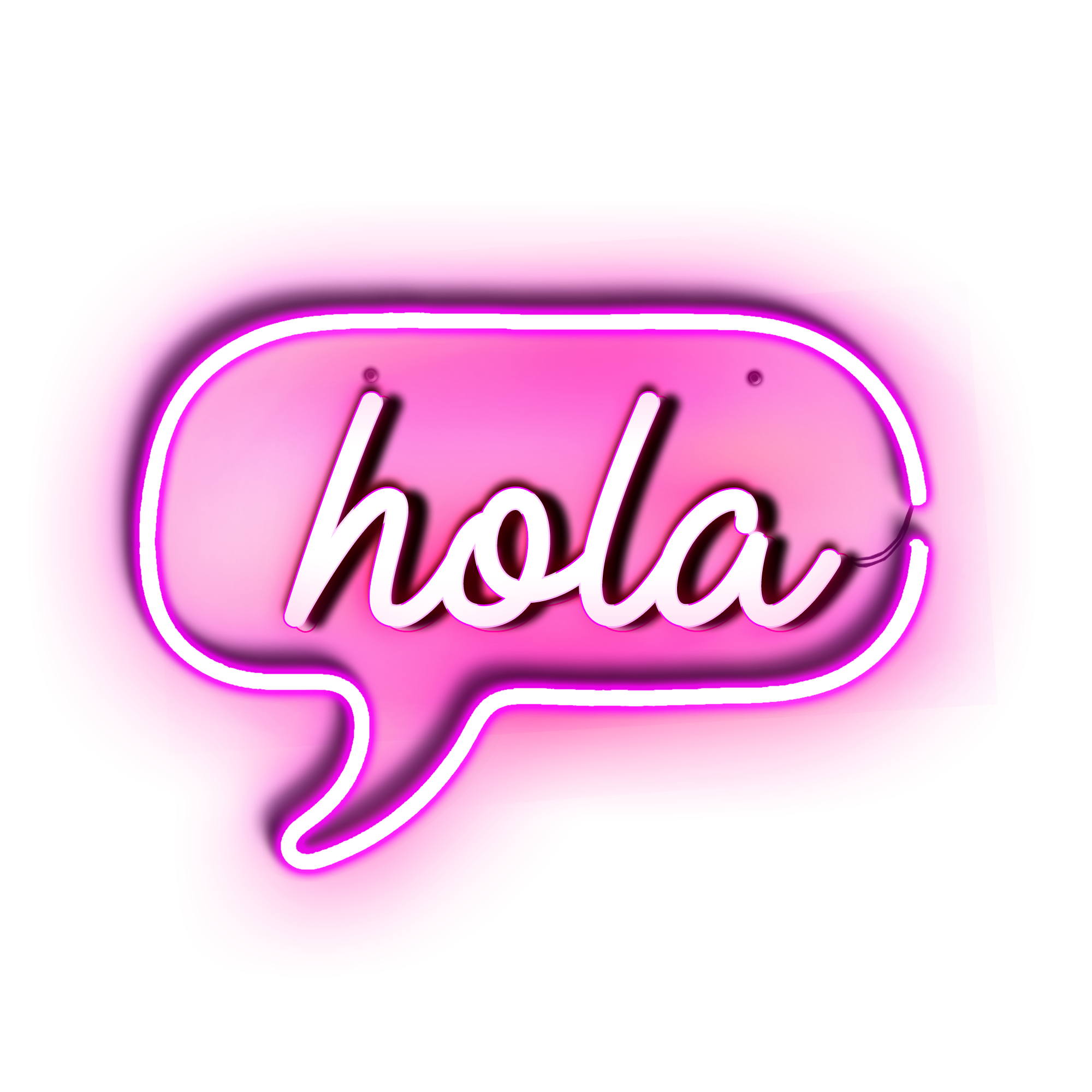 best hola sign neon led in spanish