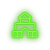 Load image into Gallery viewer, green castle family children house child educative kid baby educational led neon factory