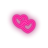 chain Chain heart key love relationship romance valentine day Neon led factory