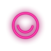 pink ello social network brand logo led neon factory
