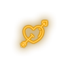 Load image into Gallery viewer, warm_white fall_in_love led arrow fall in love heart love relationship romance valentine day neon factory