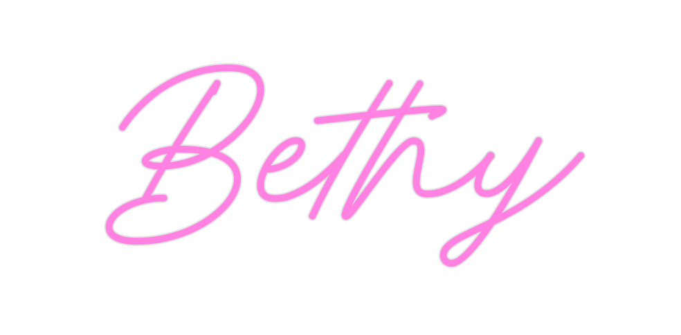 Custom Neon: Bethy