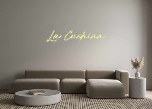 Custom Neon: La Cuchina