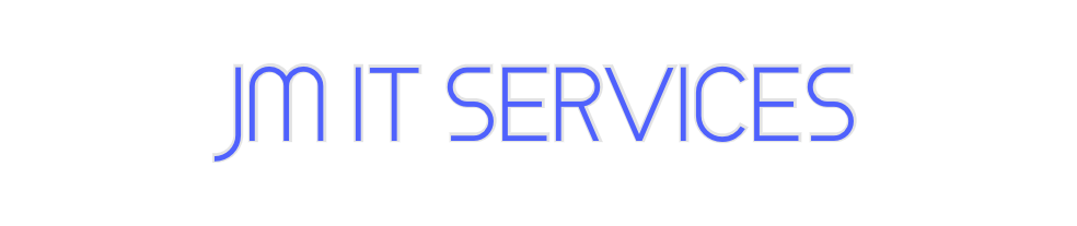 Custom Neon: JM IT SERVICES