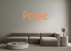 Custom Neon: Pope