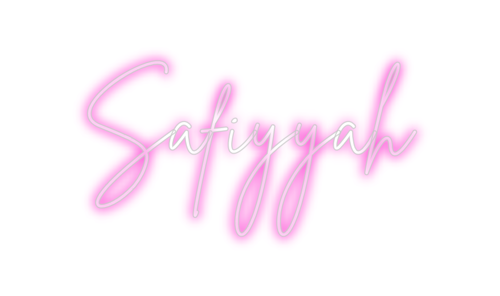 Custom Neon: Safiyyah