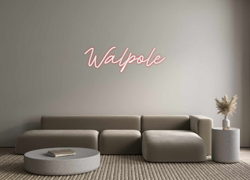 Custom Neon: Walpole