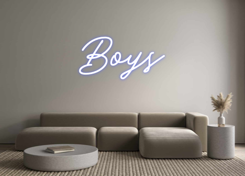 Custom Neon: Boys