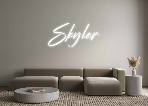 Custom Neon: Skyler