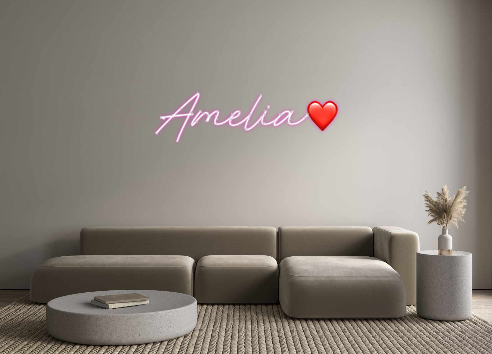 Custom Neon: Amelia❤️