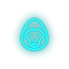 Load image into Gallery viewer, ice_blue gorilla led animal cartoon fauna gorilla herbivore monkey zoo neon factory