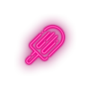 pink ice_cream led beach cold holiday ice cream popsicle summer vacation neon factory
