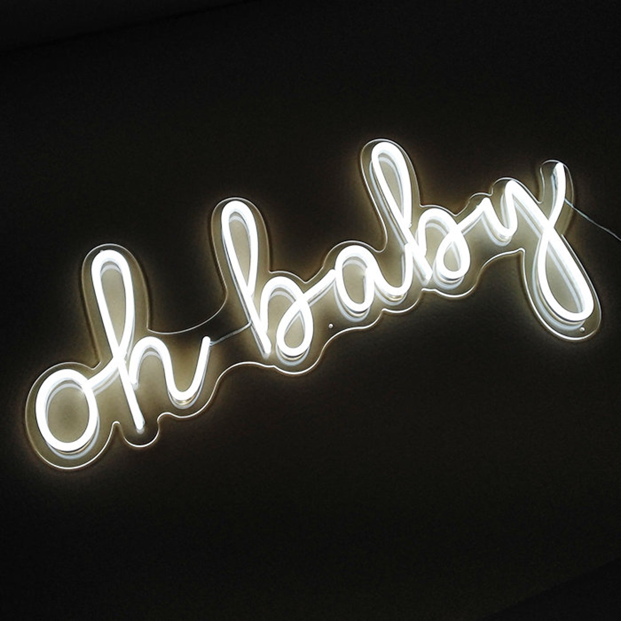 oh baby neon sign,custom neon signs,
