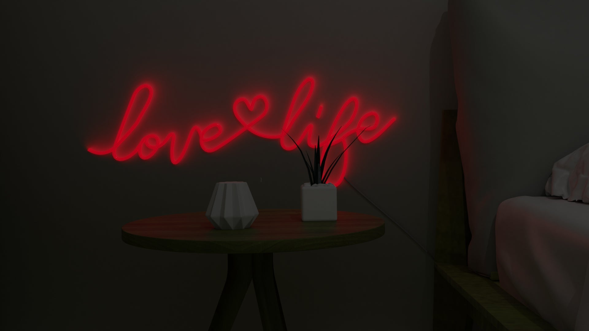 love life neon led