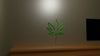 marijuana leaf lamp