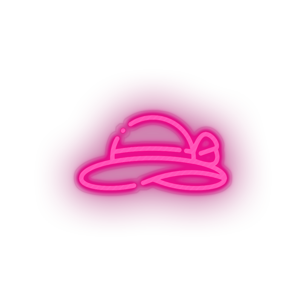 pamela hat Beach cap fashion holiday pamela hat summer vacation Neon led factory
