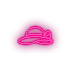 pamela hat Beach cap fashion holiday pamela hat summer vacation Neon led factory