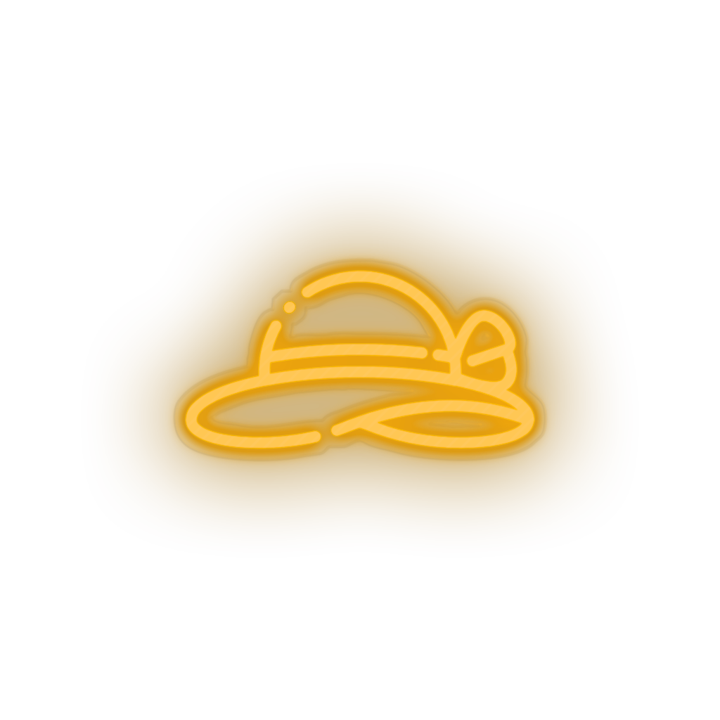 warm_white pamela_hat led beach cap fashion holiday pamela hat summer vacation neon factory