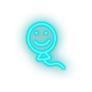 smiley balloon toys children smile family play face child kid baby toy Neon led factory