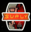 Surly beer neon sign