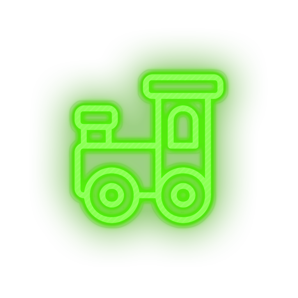 green toys family train children baby play child kid choo toy led neon factory