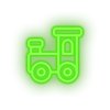 Load image into Gallery viewer, green toys family train children baby play child kid choo toy led neon factory