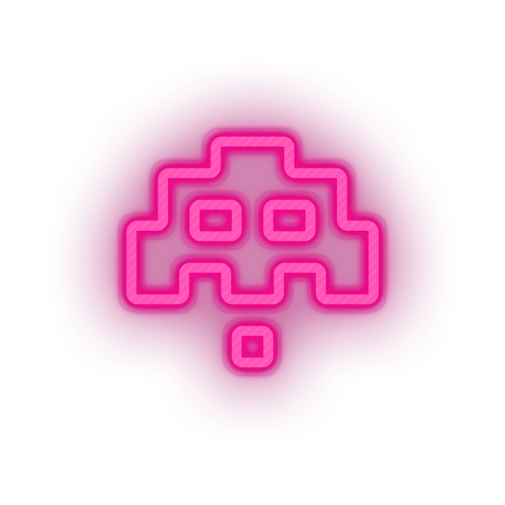 pink video game gamasutra 1 led neon factory