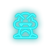 Load image into Gallery viewer, ice_blue video game goomba led neon factory